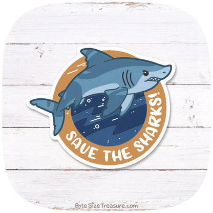 Mako Shark Vinyl Sticker