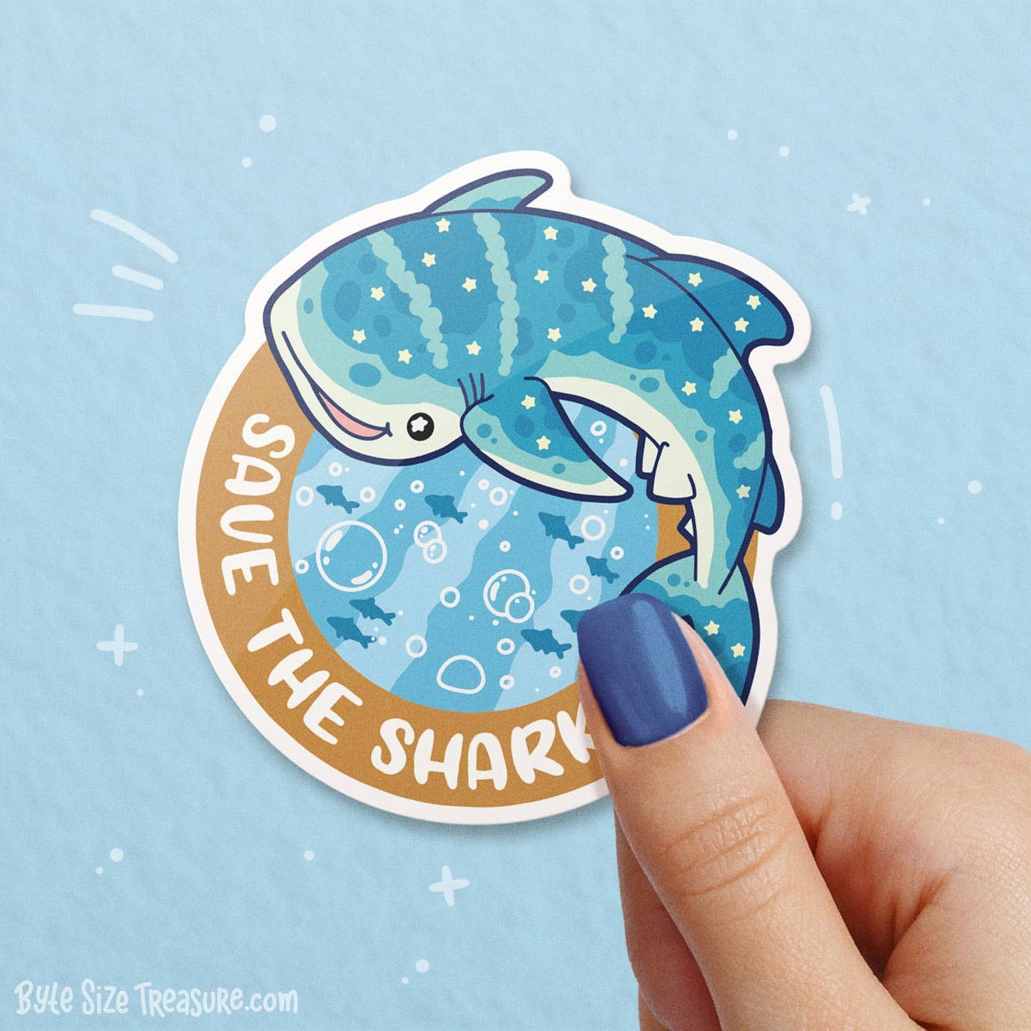Whale Shark Vinyl Sticker