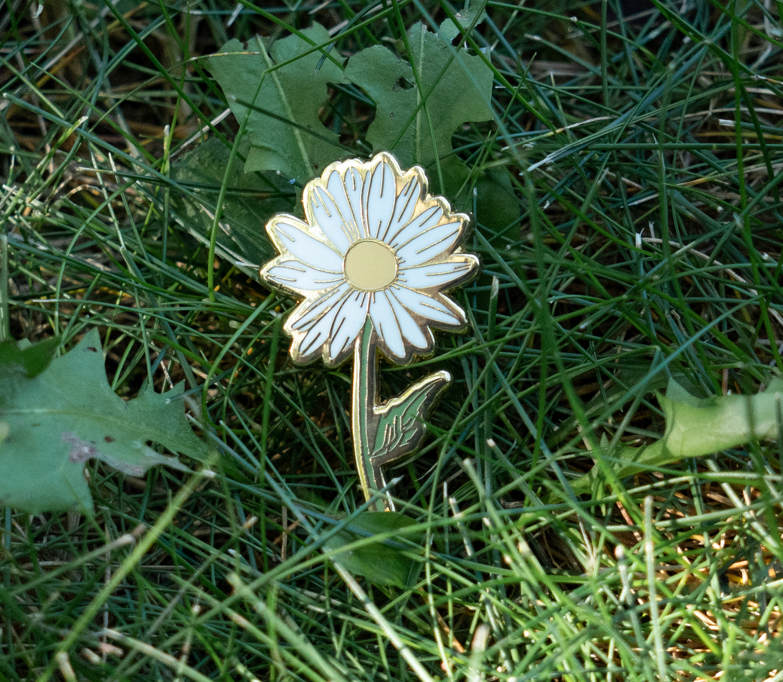Pollinator Gift Set  - Bee & Daisy Flower Pins
