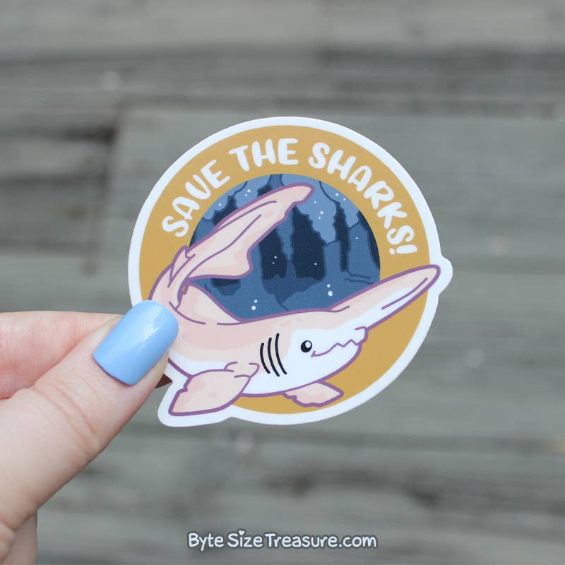 Goblin Shark Vinyl Sticker