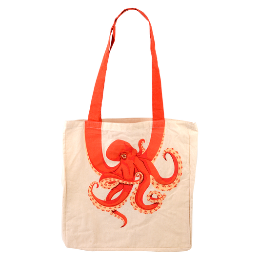 16" OCOTPUS TAIL ECO-FRIENDLY CANVAS BAG