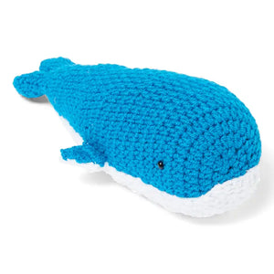 KNIT WHALE RATTLE