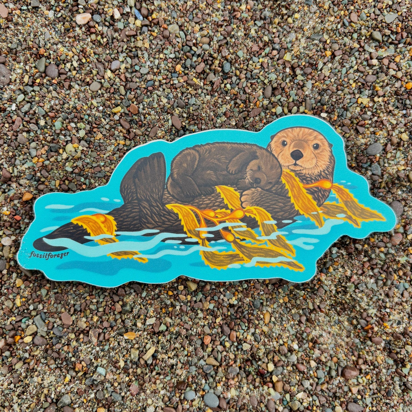 Sea Otter Sticker