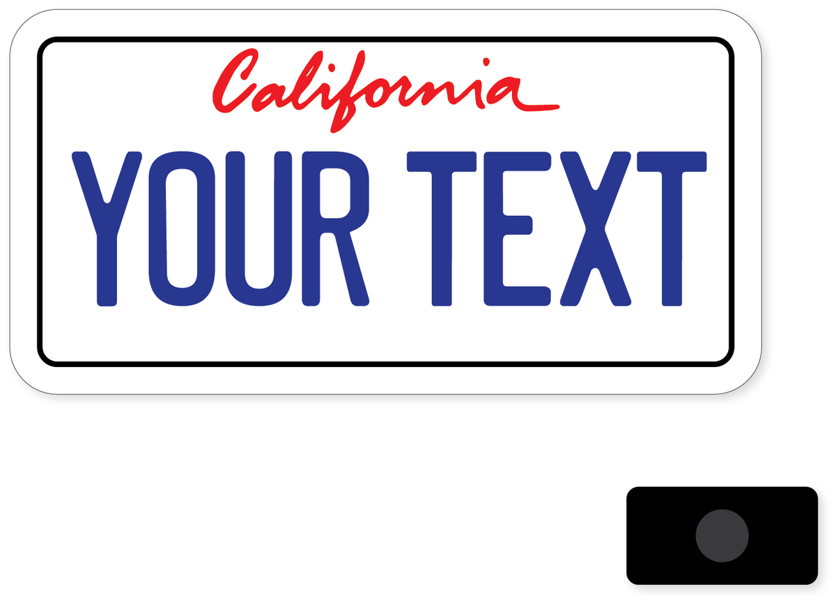 San Pedro  License Plate Magnet