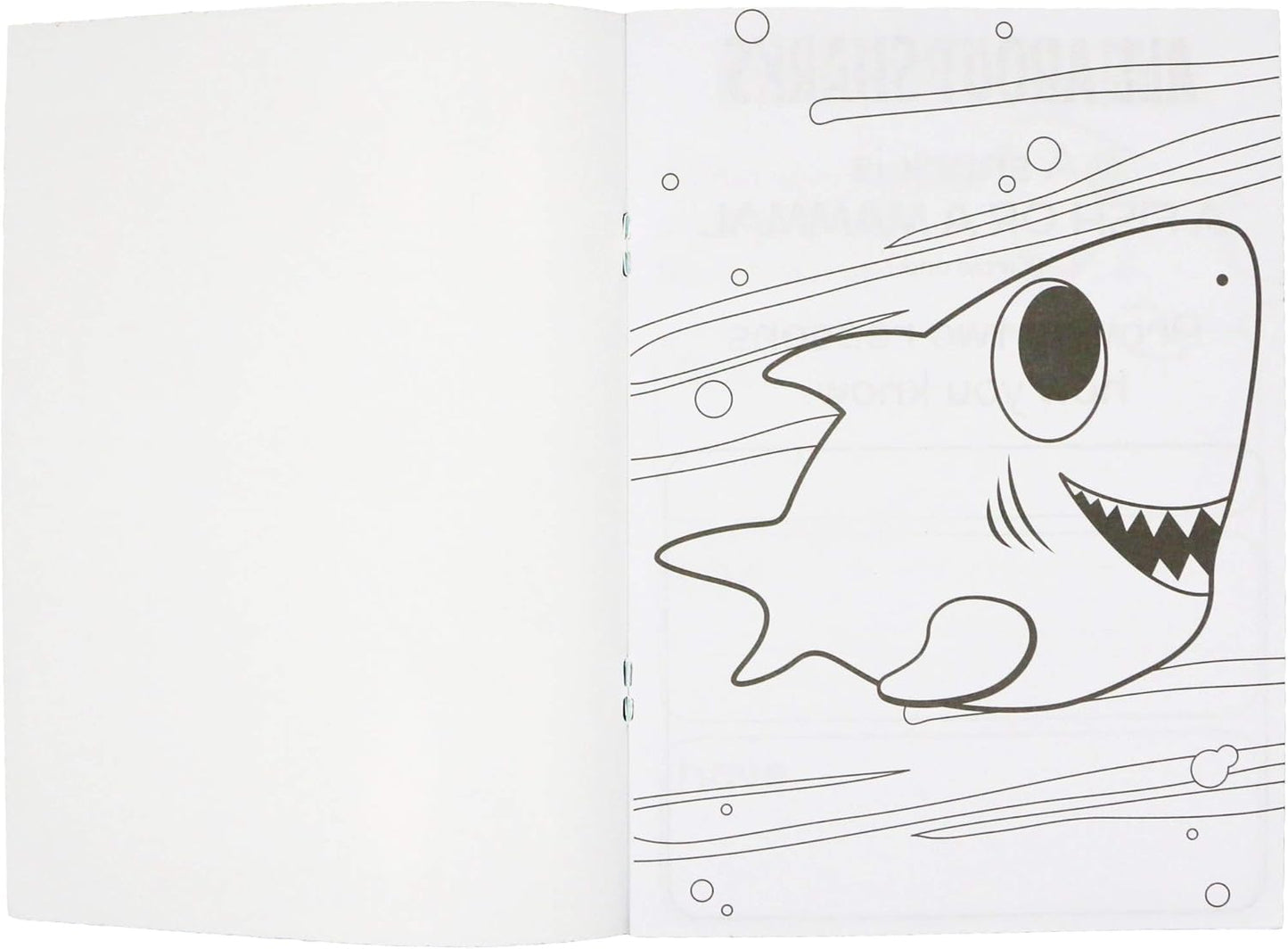 SHARK ACTIVITY BOOK