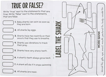 SHARK ACTIVITY BOOK
