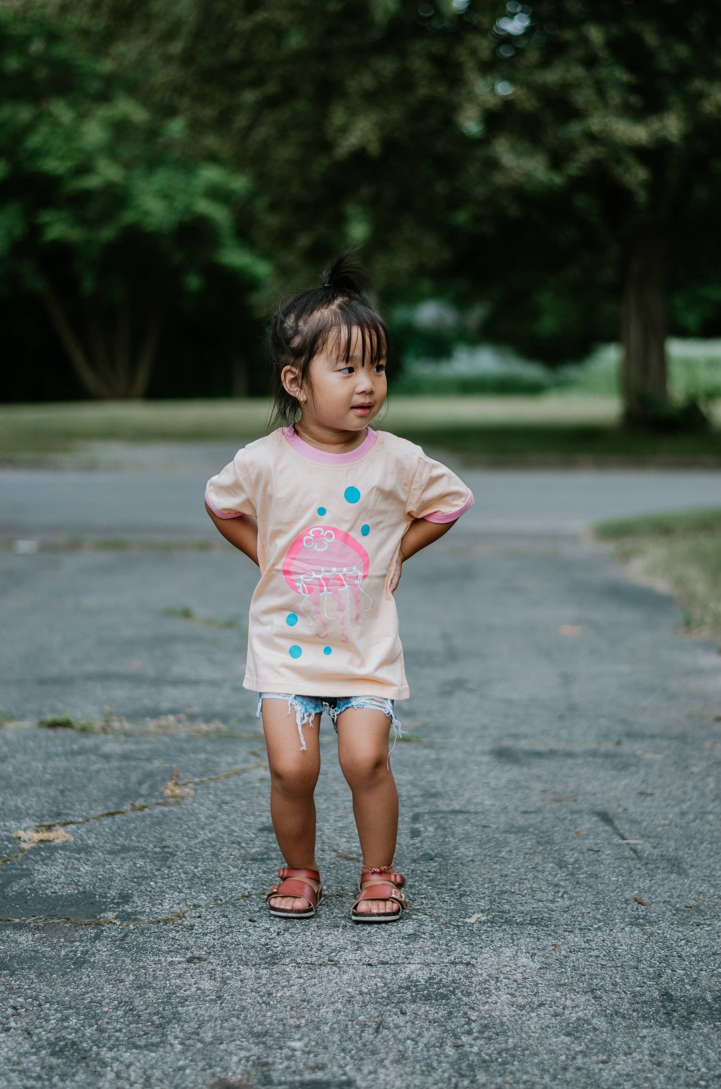 Jellyfish Toddler and Kids Shirt