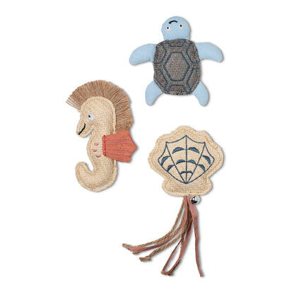 Vitamin Sea Buds 3pc Mini Earth Friendly Cat Toy Set