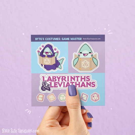 Shark Costumes - Game Master Sticker Sheet