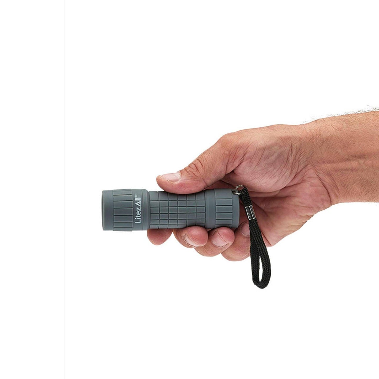 LitezAll 100 Lumen All Weather Rubber Coated Flashlight