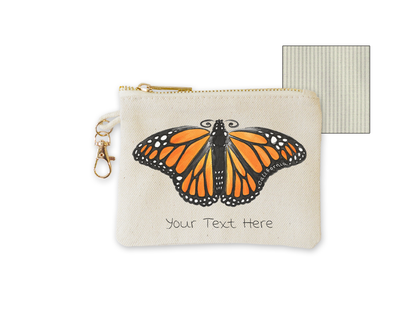Customizable Coin Purse with clasp