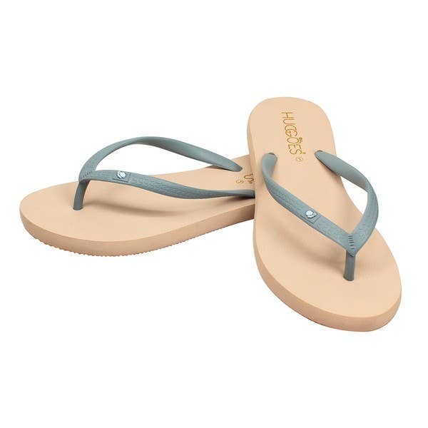 Huggoes - Misty Women's Natural Rubber Flip-Flops