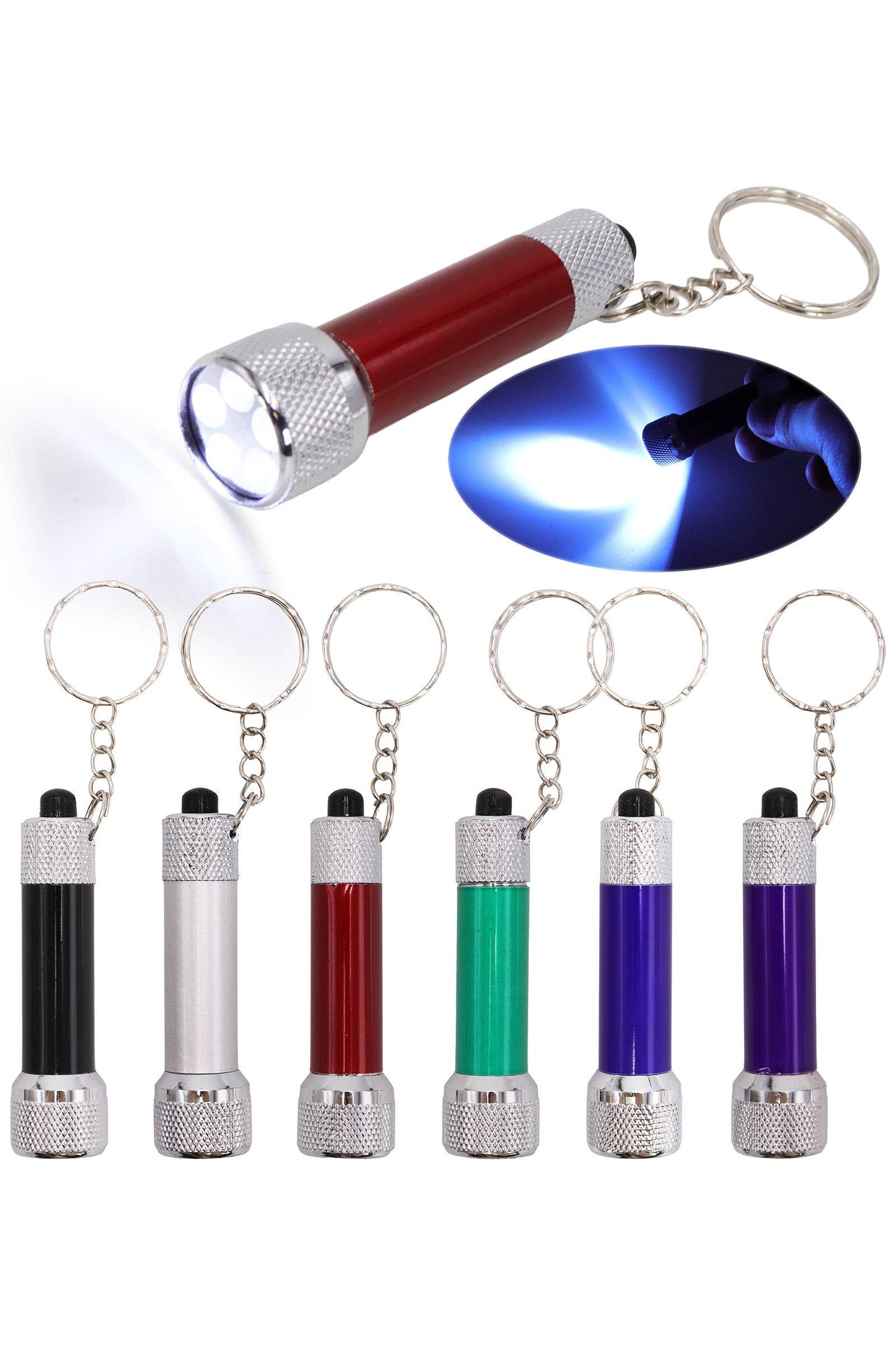 Mini Flashlight Keychain