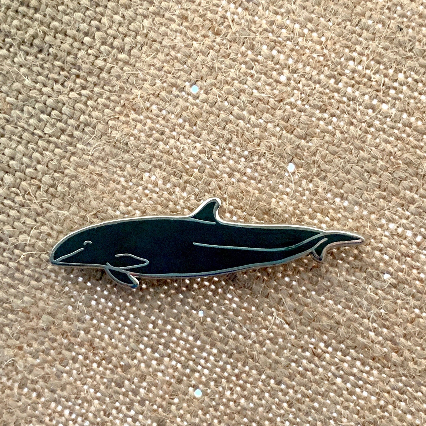 False Killer Whale Cetacean Pin