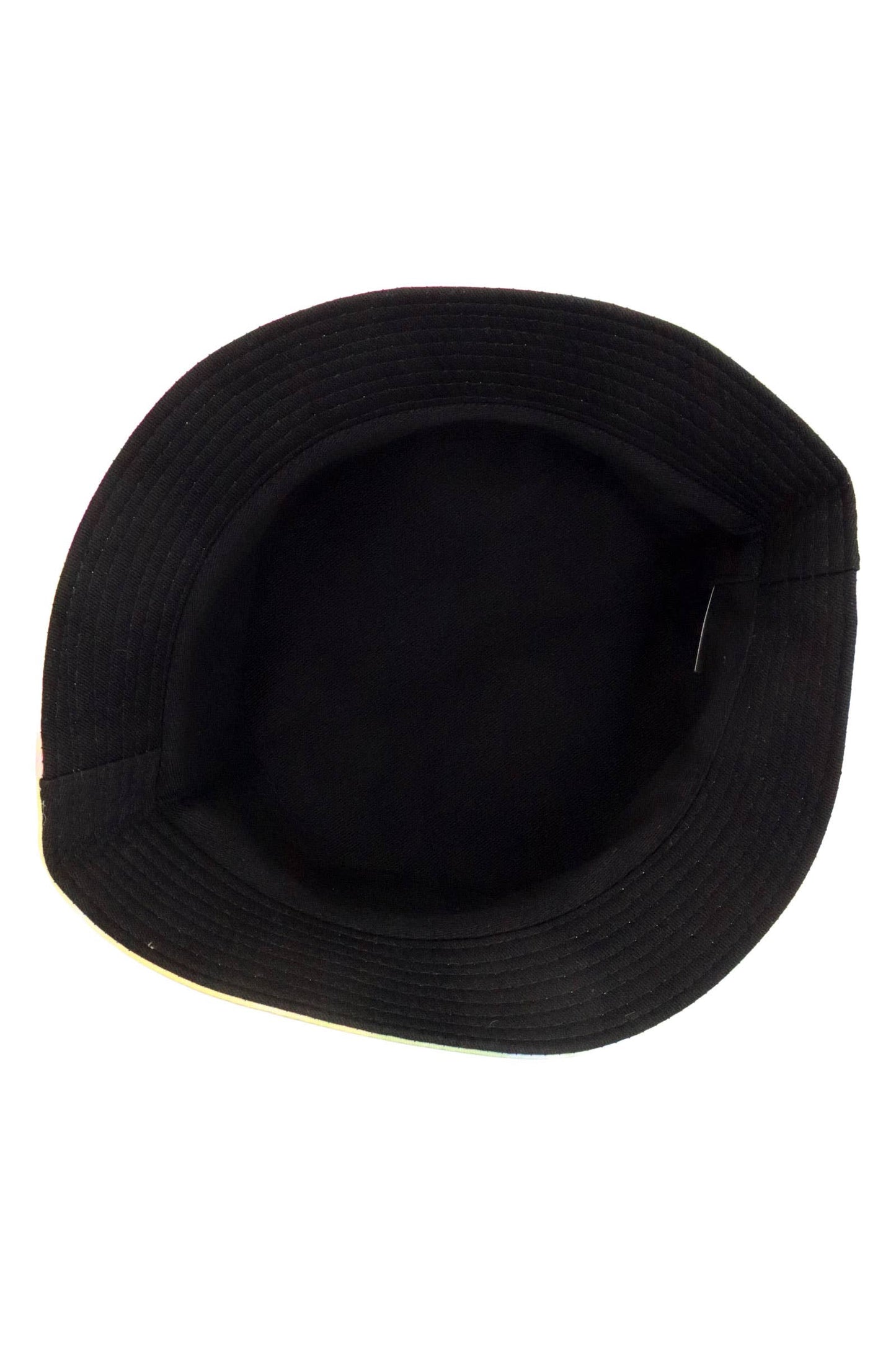 Kids Tie Dye Acid Wash Black Bottom Bucket Hat