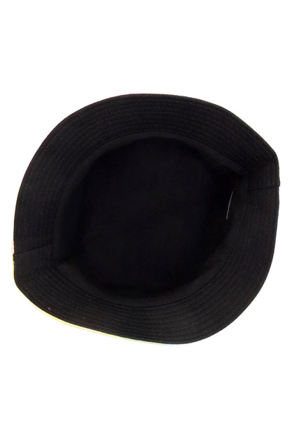 Kids Tie Dye Acid Wash Black Bottom Bucket Hat