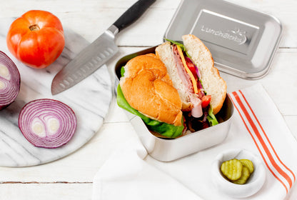 LunchBots Medium Bento Uno Stainless Steel