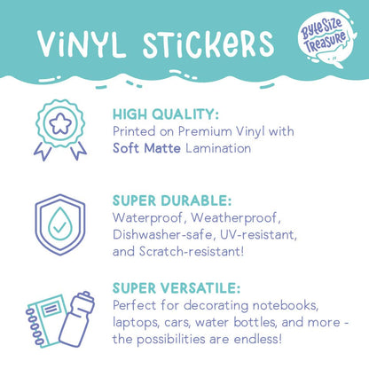 Blacktip Reef Shark Vinyl Sticker