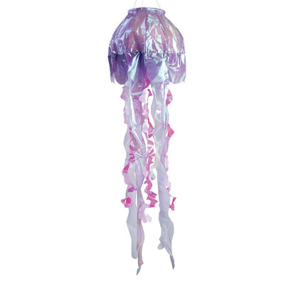 40-inch Purple Iridescent Jellyfish 3D Windsock