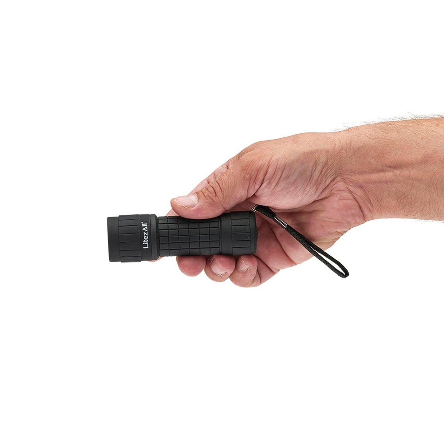 LitezAll 100 Lumen All Weather Rubber Coated Flashlight