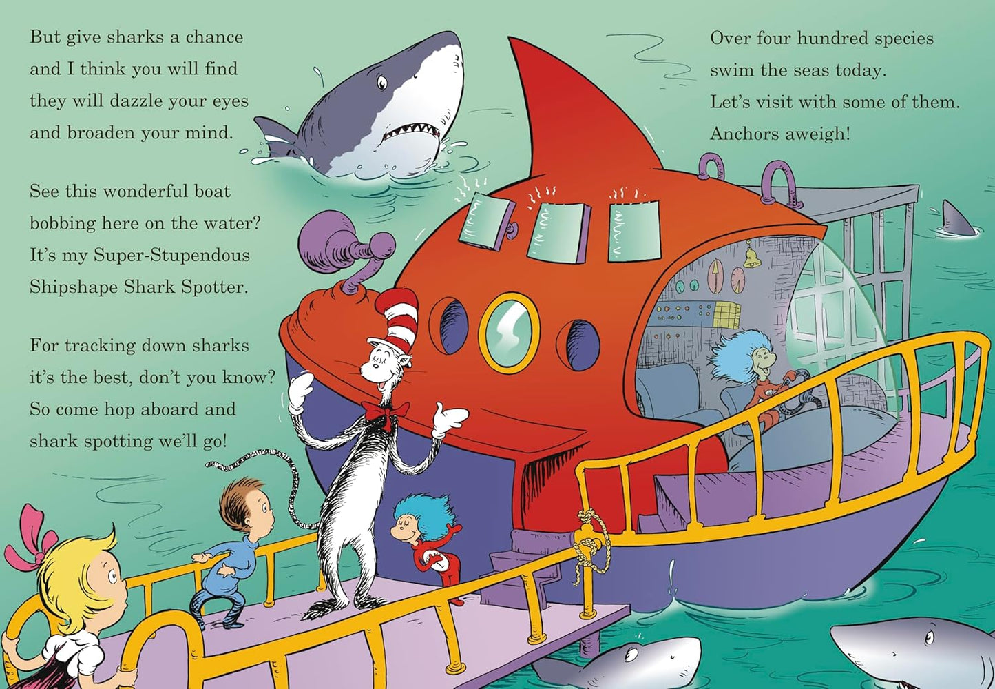 Dr.Suess Sharks Hark A Shark!