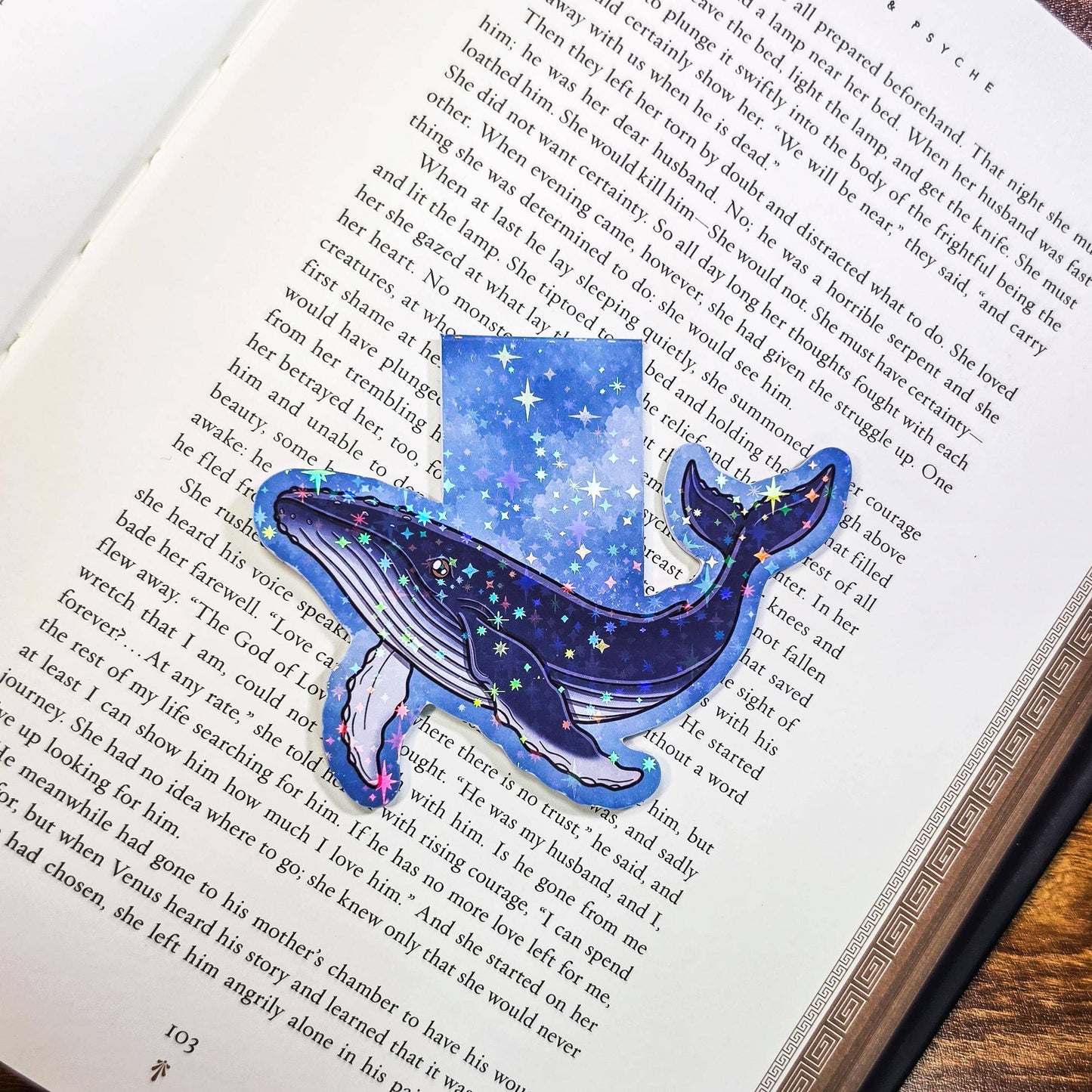 Humpback Whale Magnetic Bookmarks | Book Lover Page Marker