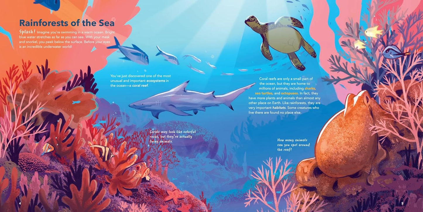 The World of Coral Reefs: Explore and Protect the Natural Wonders of the Sea