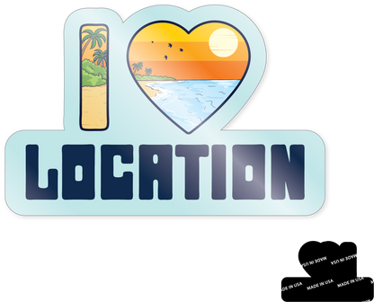 I Heart Cabrillo Beach Magnet