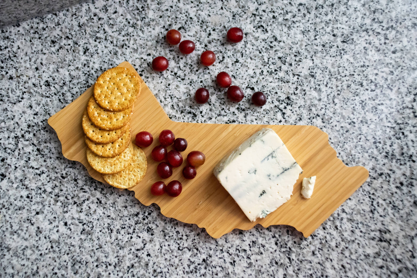 Map Cutting Board - California