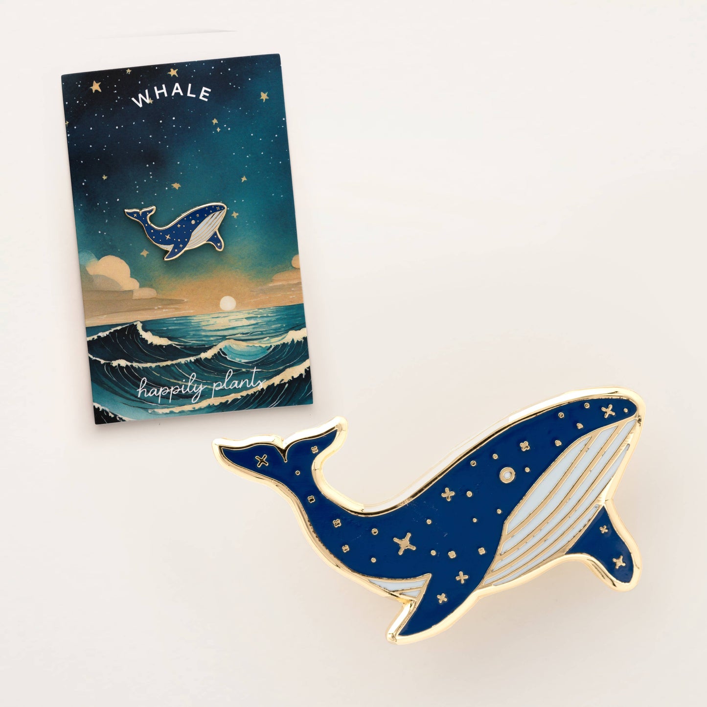 Whale Pin - Beach Gifts, Ocean gifts, Animal Gifts 