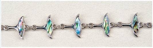 Whale Tail Abalone Bracelet