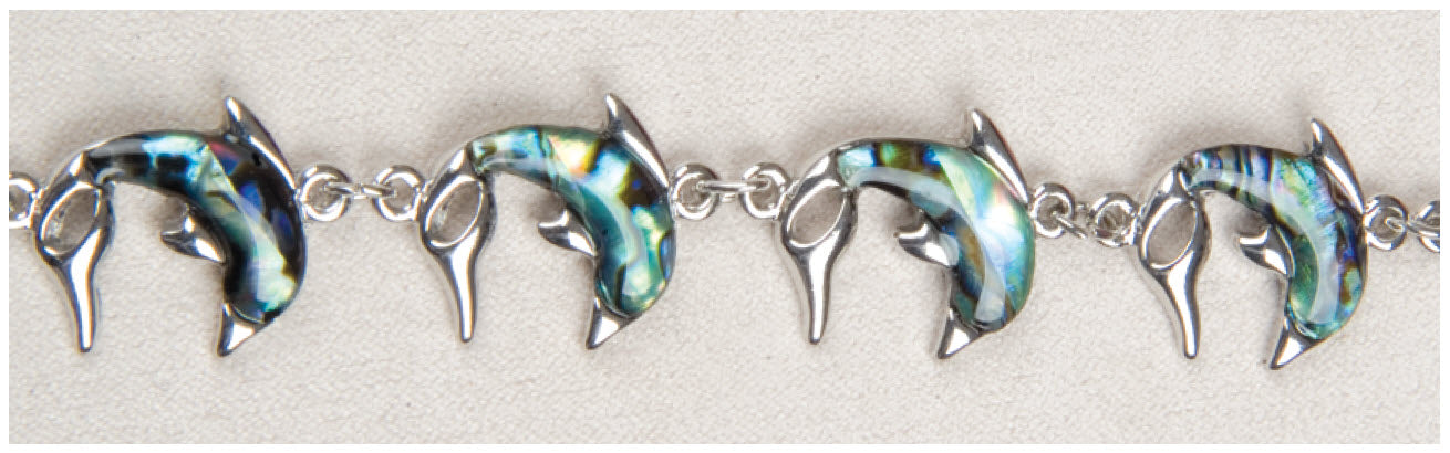 Dolphin Abalone Bracelet