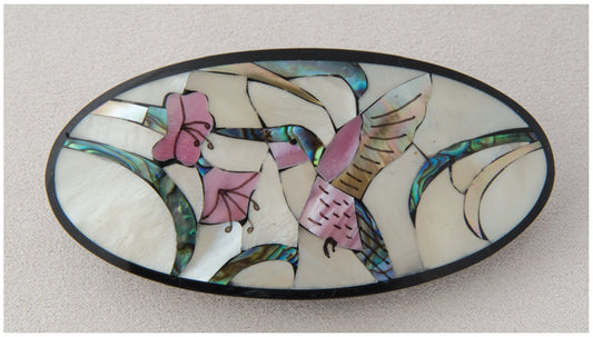 Humming bird Barrette
