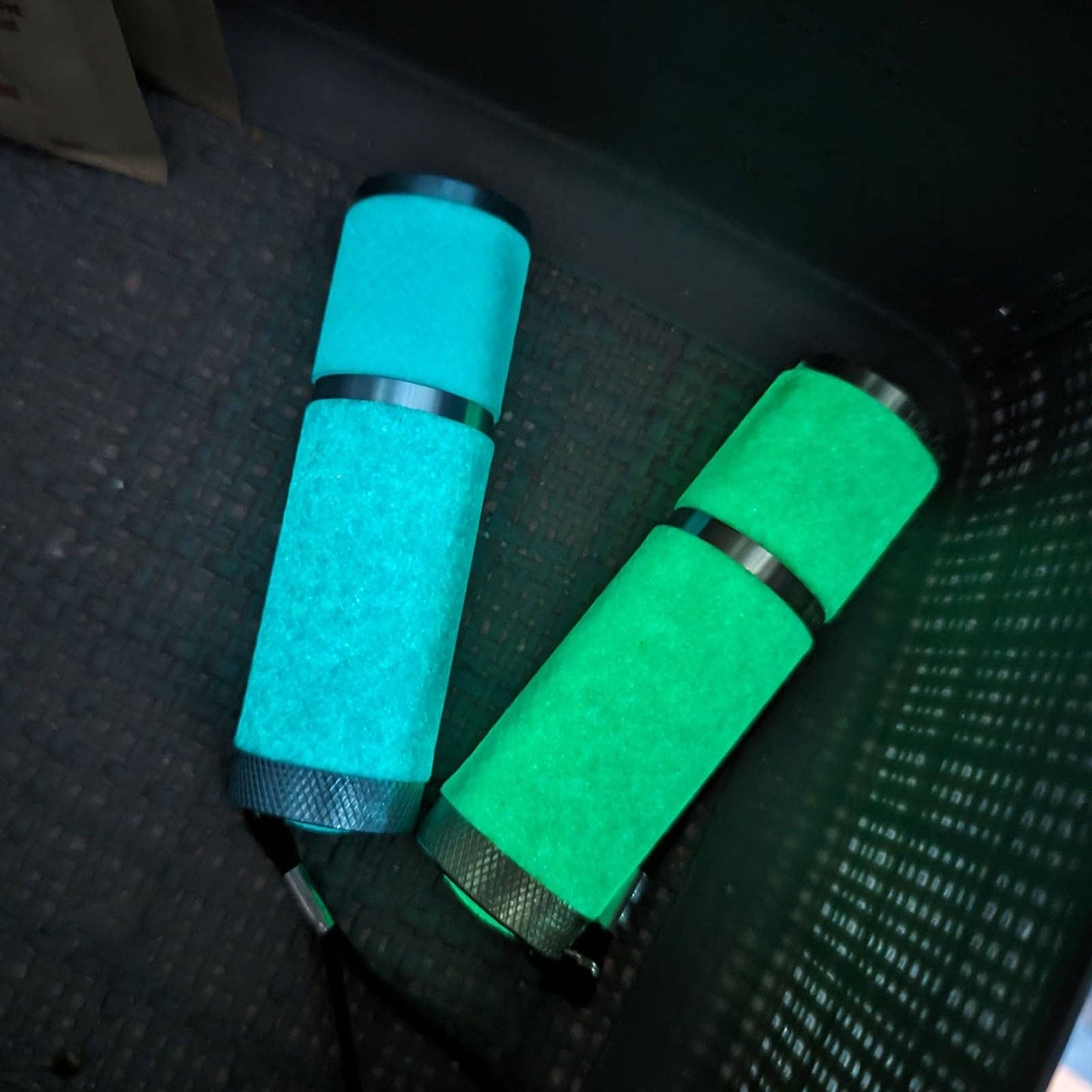 LitezAll Glow In the Dark LED Pocket  Flashlight with COB LED