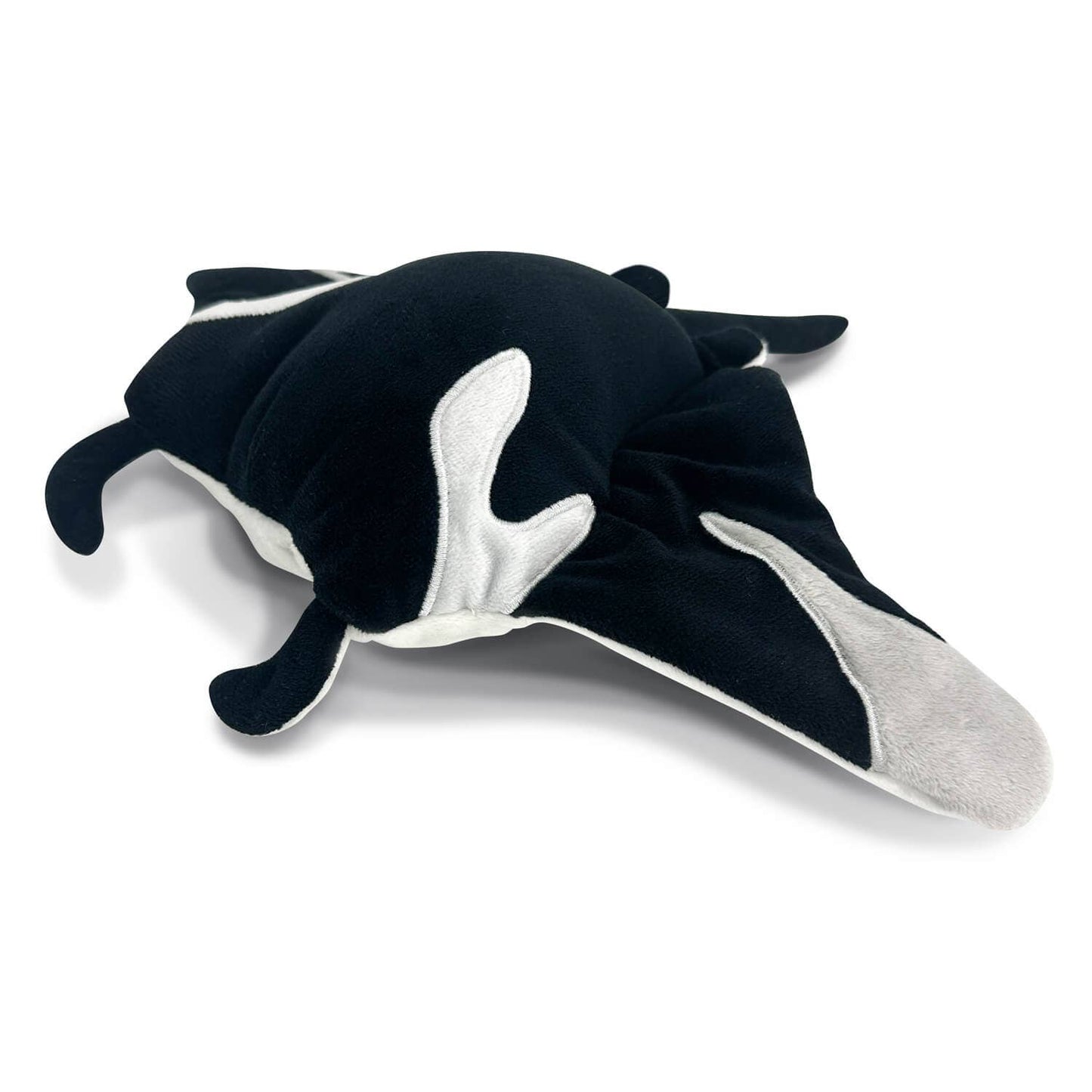 AquaGlows Manta Ray Plush | Reversible, Glow in the Dark