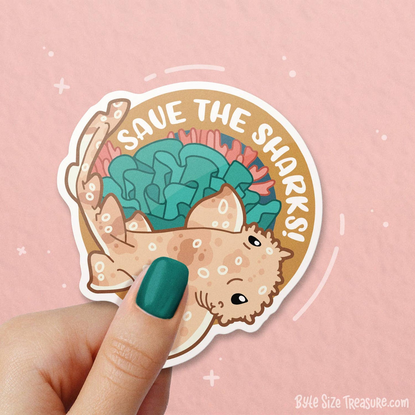 Wobbegong Shark Vinyl Sticker