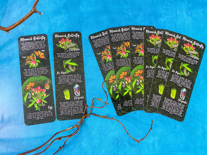 Monarch Lifecycle Bookmark