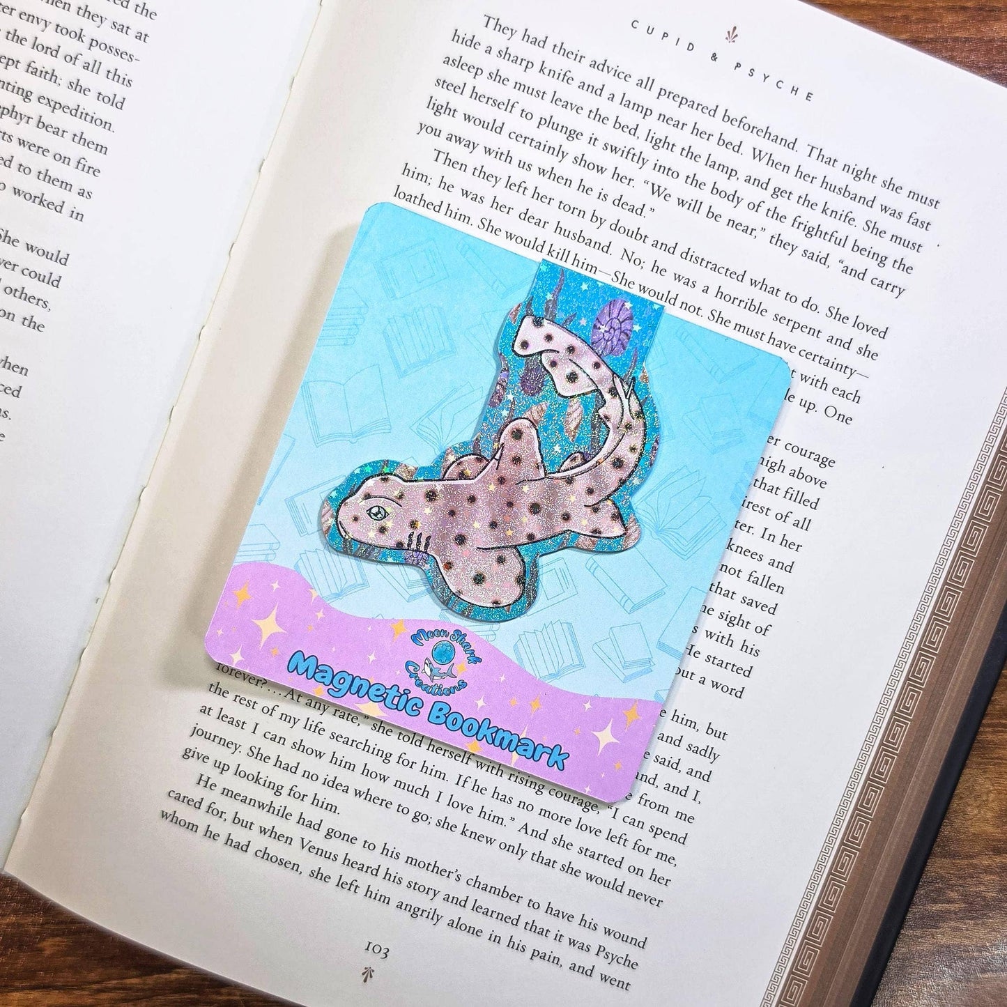 Horn Shark Magnetic Bookmarks | Book Lover Page Marker