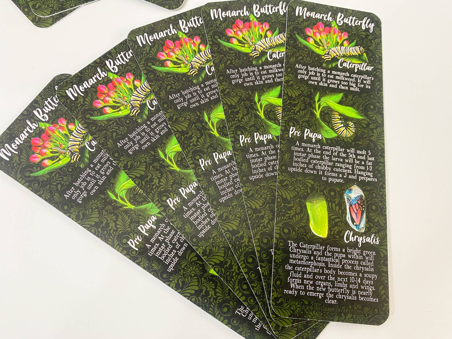 Monarch Lifecycle Bookmark