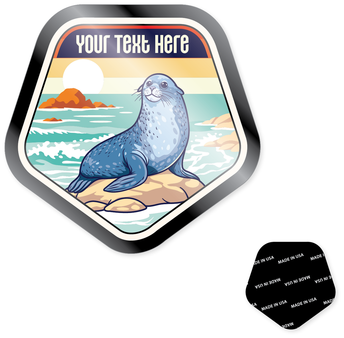 Harbor Seal CMA Magnet