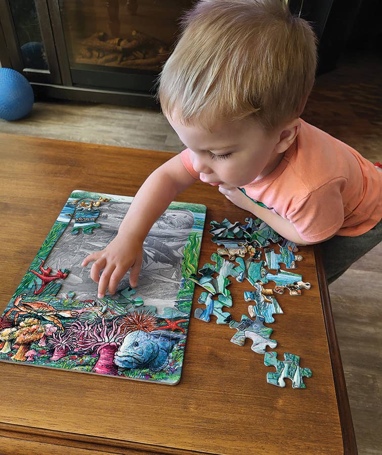 Life on the Pacific Ocean (tray) 35pc puzzle