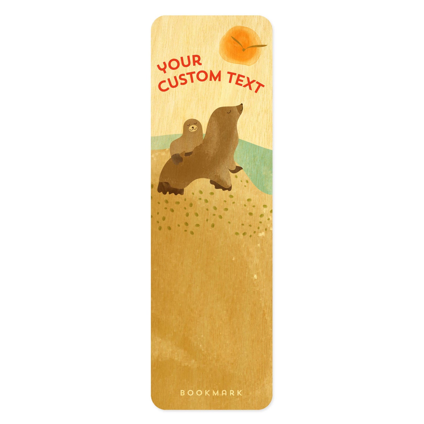 Custom Sea Lions Bookmark