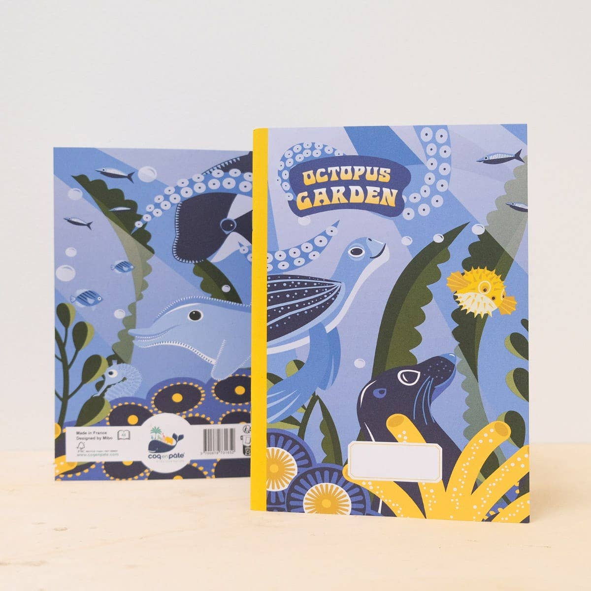 Octopus Garden Recycled paper A5 notebook