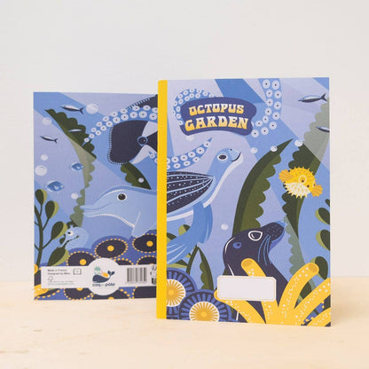 Octopus Garden Recycled paper A5 notebook