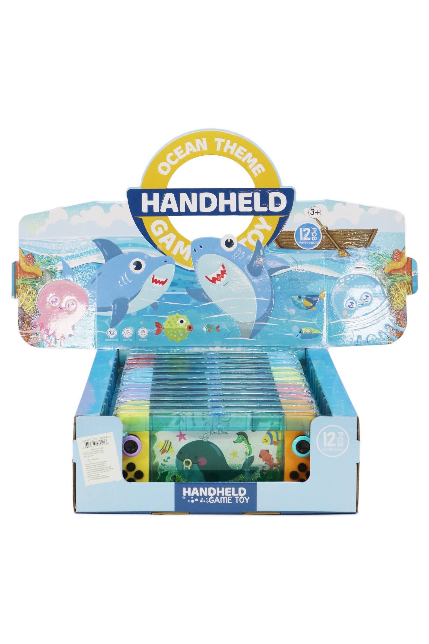 Ocean Seabed World Joystick Water Game - 12 Pcs