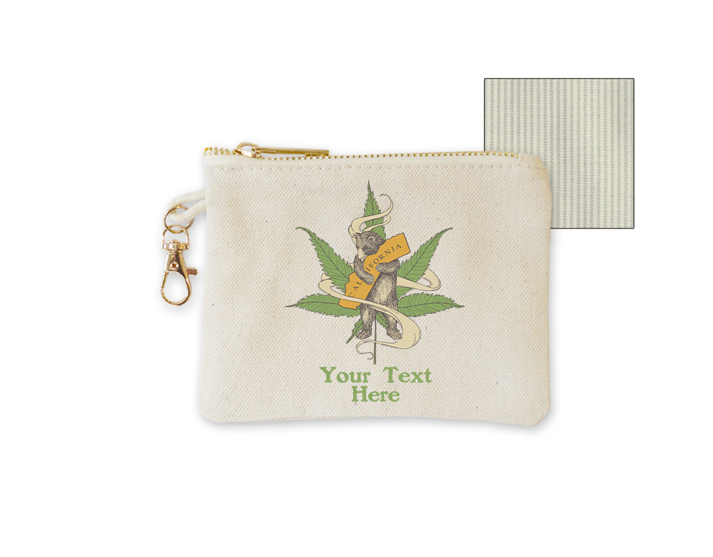 Customizable Coin Purse with clasp