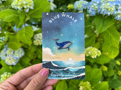 Whale Pin - Beach Gifts, Ocean gifts, Animal Gifts 