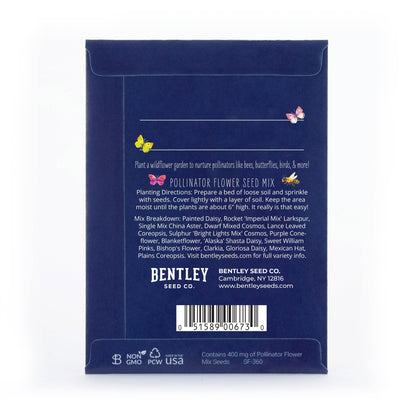 Blue Planet - Pollinator Flower Mix Seed Packets