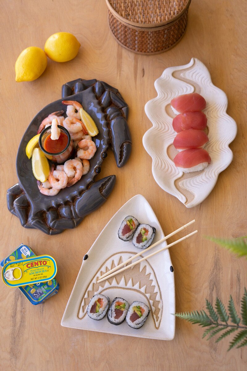 Ceramic Shark Platter