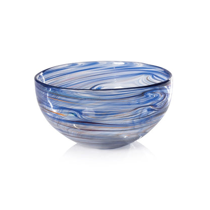 Delphine Hand- Blown Glass Bowl